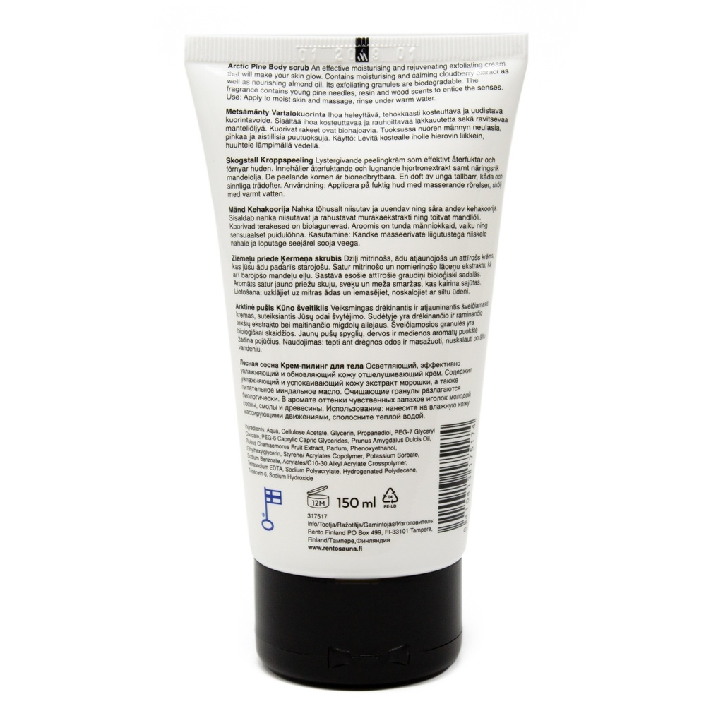 Rento Body Scrub 150 ml - Arctic Pine