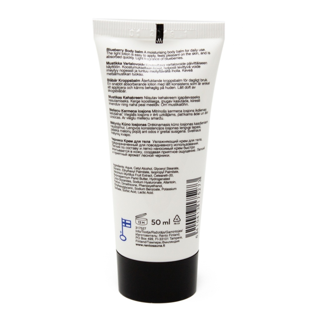 Rento Body Balm, 50 ml -  Blueberry