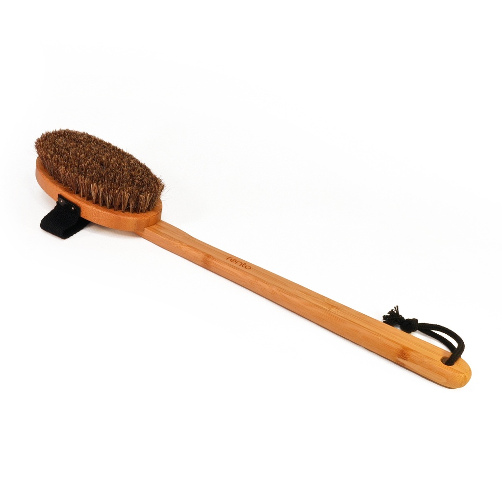 [223831] Rento Bath Brush Bamboo