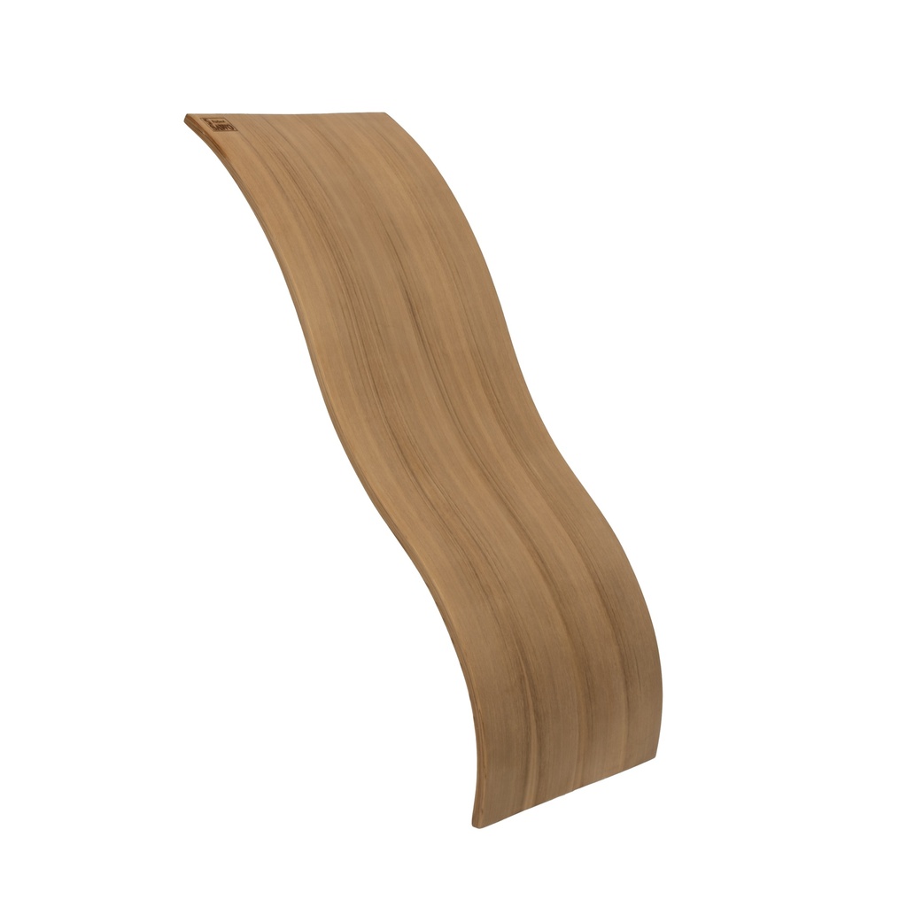 [506-2-D] Sawo Curved Cedar Sauna Recliner Backrest