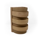 Sawo Sauna Light Cover Curved Cedar