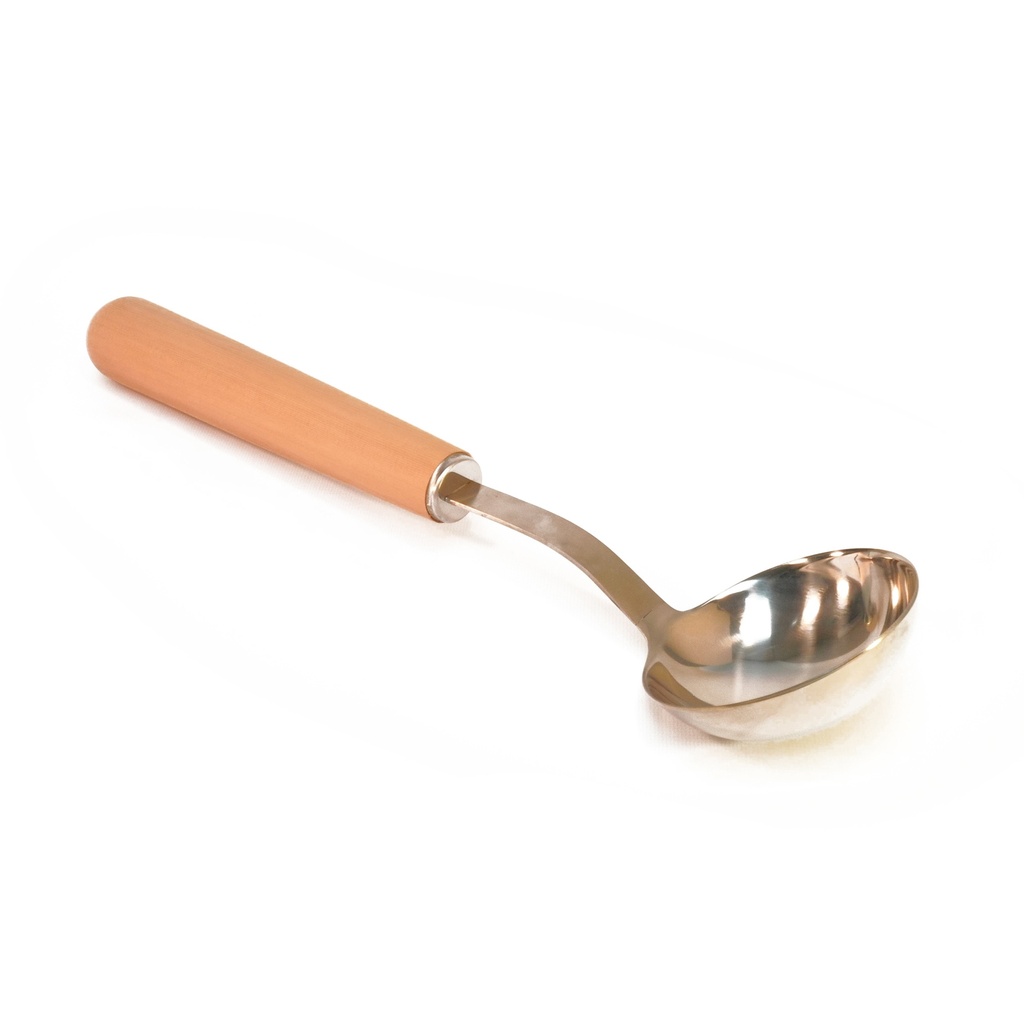 [442-MD] Sawo Stainless Steel Sauna Scoop with Cedar Handle
