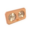 Sawo Cedar Sauna Thermometer & Hygrometer