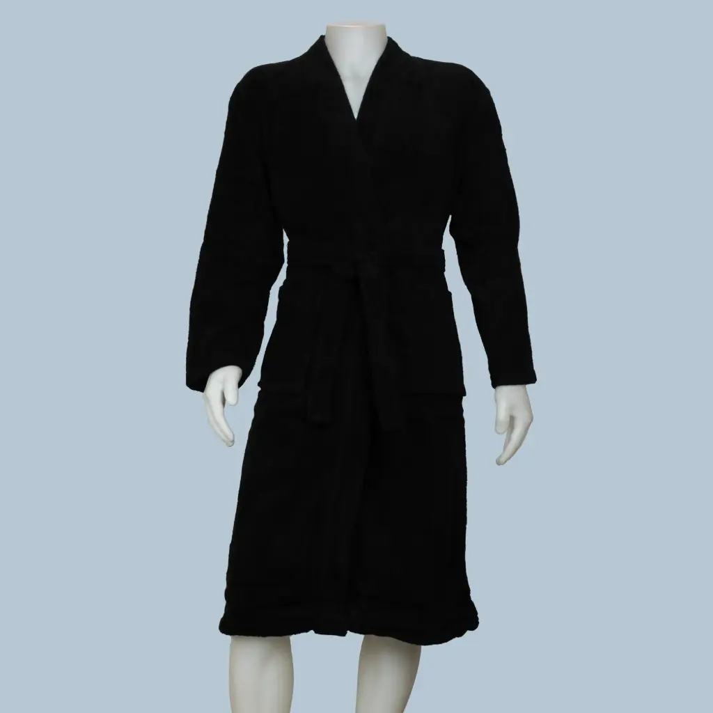 [40000WHT-SM] Terry Robe (S, White)