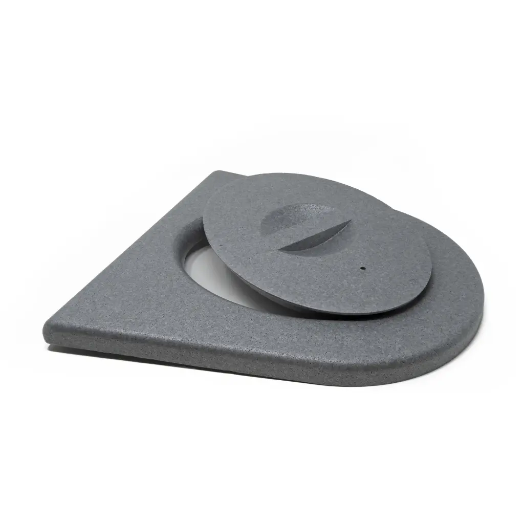 [PUUCEE-Lift-V] PuuCee Luxury Outhouse Seat (Lift Lid)
