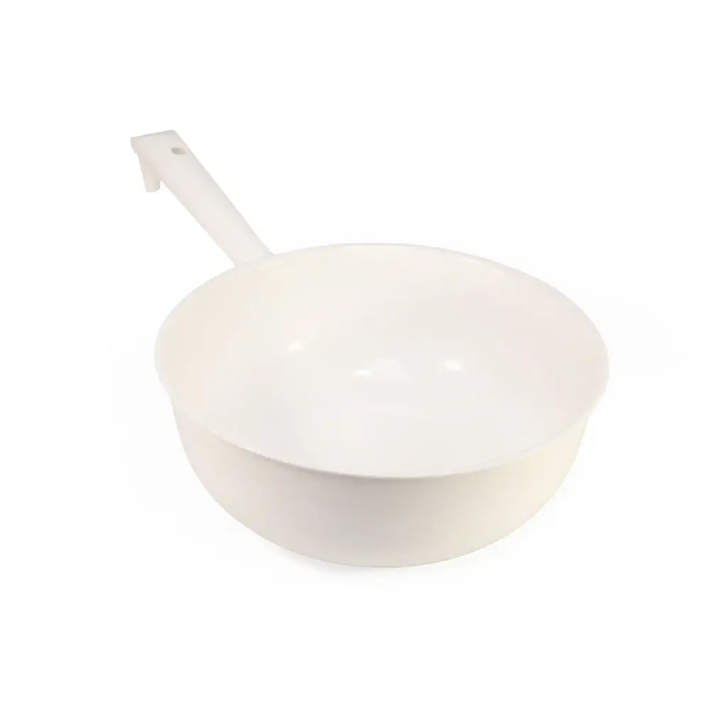 [6411760302107] 2L Premium Plastic Scoop (White)